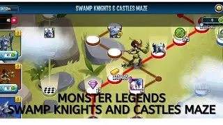 Monster Legends | Swamp Knights And Castle Maze | Gameplay Walkthrough