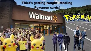 Pok&eacute;mon card thief&rsquo;s getting caught red handed in the act of stealing cards!
