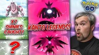 Kanto Legends Special Research Almost Completed! Tons Of Shinies Caught & Hatched! (Pok&eacute;mon GO)