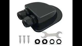ABS Double Solar-Cable-Entry-Gland-Housing, Weatherproof Cable Entry Plate - Overview