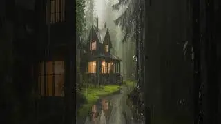 Rain Sounds For Sleeping - 99% Instantly Fall Asleep With Rain And Thunder Sound At Night