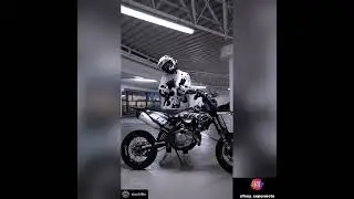 Panda 🐼                                         #motorcycle #bike #supermoto #viral #stunt