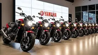 НОВЫЙ Yamaha VMAX 1700cc V4 2025 года &mdash; возвращение легендарного моторного круизера!