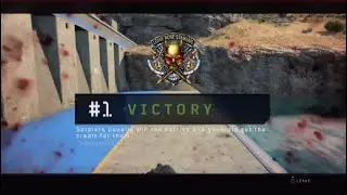 Bo4 blackout pistol only victory (1 health win)!