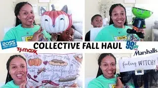 FALL HOME DECOR HAUL!!!  BIG LOTS, TJMAXX, ROSS & MORE