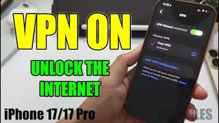 iPhone 17/17 Pro: включите VPN за считанные секунды! (Защитите свою конфиденциальность и разблоки...