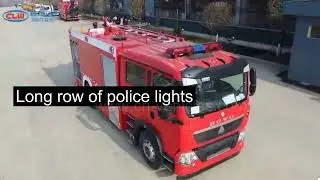 Sinotruck howo Fire Fighting Fighter Rescue Truck