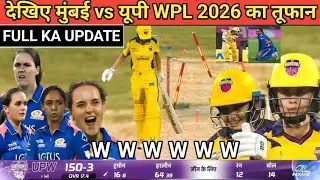 UP vs MI WPL 2026 8th T20 Match Highlights | Mumbai vs UP 8th WPLMatch Highlights 2026, today 