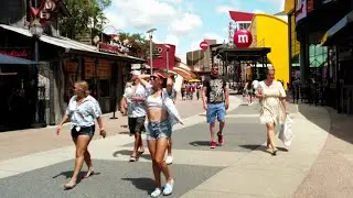 Disney Springs Walking Tour with Relaxing Ambient Sounds, Orlando Florida USA &middot; Walt Disney World 4K