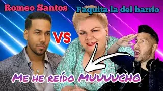PAQUITA LA DEL BARRIO y ROMEO SANTOS - lo más RARO que he VISTO  y me he REIDO MUCHO 😂 muy divertido