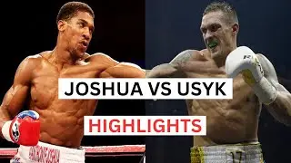 Anthony Joshua vs Oleksandr Usyk Highlights & Knockouts