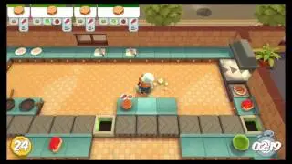 Overcooked, level 2-4, singleplayer, 3 stars