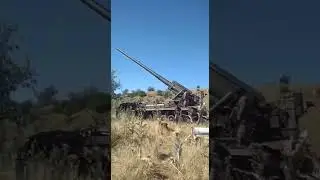 Ukraine war, 203mm Ukrainian &ldquo;Pion&rdquo; system pounding Russian positions in the Donbas