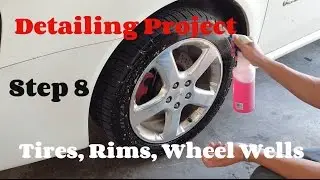 How to Detail a Car - Tires, Rims, and Wheel Wells - Detailing Project Step 8