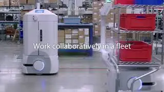 Robot mobile Omron LD Series Mobile Robots is the modern solution for warehouse facilities