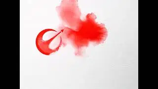 Ink Splash / Watercolor Bloom Reveal