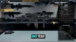 M4A1 Loadout In BRM5 Roblox