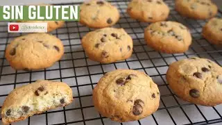 COOKIES SIN GLUTEN CON CHOCOLATE | Sólo ingredientes comunes
