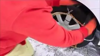 COLOCACIÓN Cadenas de hierro para Nieve IAEL ALBOCAR SRL.