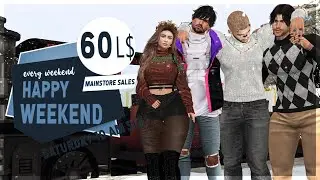 60L HAPPY WEEKEND SALE 12/23/2023 - Second Life