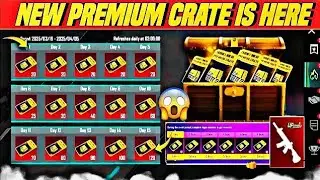 New Premium Crate Is Here/Trick To Get 120 Free Premium Crate/Old Rare M7 Upgradeable Level 8/PUBGM