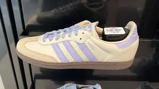 Adidas Samba OG (Cream White/ Violet Tone/ Sand Strata) - Style Code: JI2678