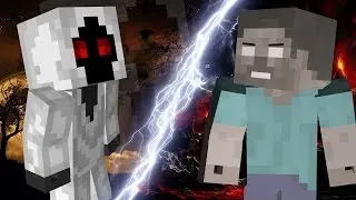 Minecraft - Entity 303 vs Herobrine Fight ( Entity 303 & Herobrine D&ouml;v&uuml;ş&uuml;)