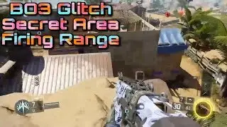 COD BO3 Glitch: Secret Area Back Mantle Wallbreach on Firing Range DLC 6!
