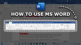 MS Word for Beginners: Master the BASICS in 1 Hours ! | How to Use MS Word Step-by-Step #msword