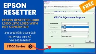Epson l3110 red light blinking | Service Required Solution