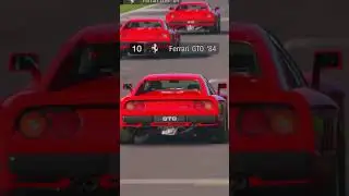 GT7 CUSTOM RACE MONZA LEGEND CAR FERRARI GTO '84 FIRST LOOK PS5 4K GAMEPLAY