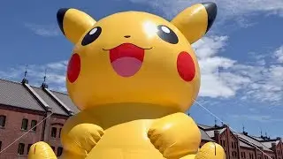 ポケモン Go Fest 2019 横浜 !! 赤レンガ倉庫エリアの会場の様子を4K動画で。