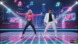 APT  &ndash; ROS&Eacute; & Bruno Mars (1980s Synth Pop Remake) #APT80s #synthpop  #ROS&Eacute; #brunomars  #airemake