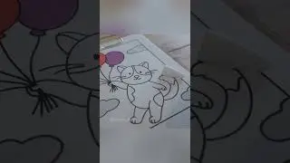 Cute Cat Coloring