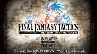 Final Fantasy Tactics War of the Lions Opening (PSP) (HD Quality)