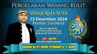 🔴 LIVE WAYANG KULIT KI AMAR PRADOPO  - 15 Desember 2024 -  Festival Seni Budaya Kerajaan Nusantara