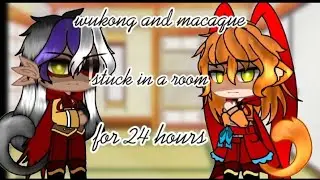 ||☆Sun Wukong and Macaque stuck in a room for 24 hours!☆||☆lmk☆||☆Shadowpeach☆||