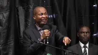 [P.A.C. Policy Conference] Nelvis Qekema - AZAPO President addressing P.A.C. Policy Conference
