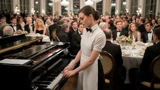 Unexpected Virtuoso: Waitress&rsquo;s Piano Magic Captivates the Elite...
