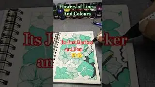 Relax and heal with lines #zentangle #art #doodle #trending #fyp