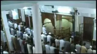 تقليد المقرئ عبد الاله حــــيمر للشيخ ابو بكر الشاطري - مسجد الفتح بالدار البيــــضاء