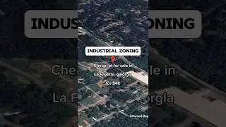 Cheap lot for sale in Georgia for $4K. #foryou #land #property #realestate #shorts #georgia #fypシ