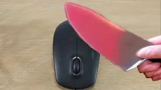 EXPERIMENT 1000 Degree KNIFE VS MOUSE