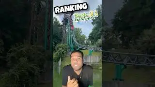 Ranking Busch Gardens Roller Coasters. #ranking #rollercoaster #themepark  #buschgardens