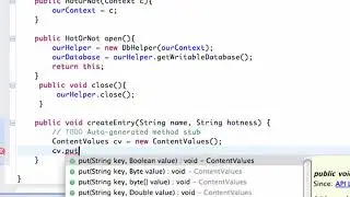 Android Application Development Tutorial   117   Inserting Data into SQLite Database   YouTube