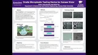 Onsite Microplastic Testing Device for Kansas Water, Gwen VanLeeuwen