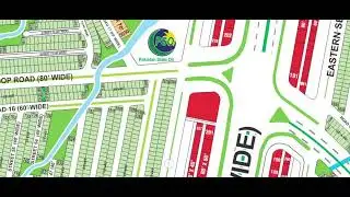 Ali Block Plot For Sale Near Petrol Pump Bahria Town Karachi on 80 ft Road Westopen 03421504974