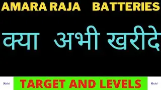 Amara raja share technical analysis