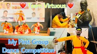 My First Group Dance Competition vlog !! Video shoot !! ❤️ Team virtuous ❤️ !! Rahul Maurya_8 vlog !