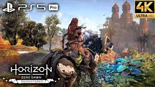 Horizon Zero Dawn Remastered PS5 Pro - Free Roam Gameplay (4K Resolution Pro)